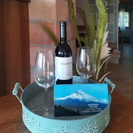Semesterbostad Vistas Al Teide Con Jacuzzi, Wifi Y Tv Satelite Santa Úrsula