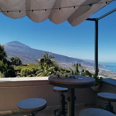 Vistas Al Teide Con Jacuzzi, Wifi Y Tv Satelite Semesterbostad *