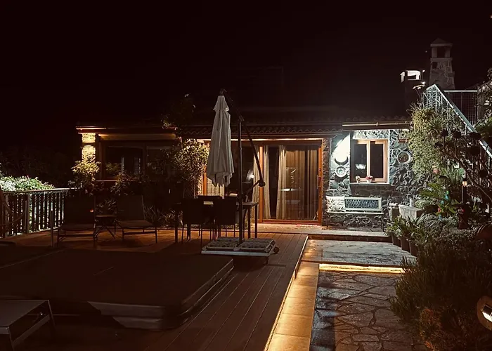 Vistas Al Teide Con Jacuzzi, Wifi Y Tv Satelite Санта-Урсула